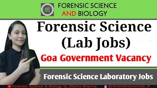 Goa Forensic Laboratory Vacancy Update || Salary: 52,400