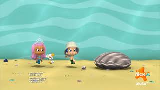 Bubble Guppies: "The Beach Ball!" on-screen credits (Nick Jr. Pluto TV)