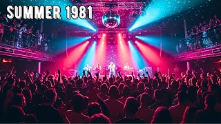  It's 1981 and the Dance Floor is HOT | 80s Music Greatest Hits Mix - Synthwave & Vaporwave Playlist