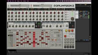 Happy TR 909 Day, ACID TEchno Jam with the new Drumazon 2 plugin from @d16group