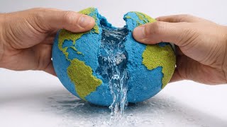 Fluffy Planets Al ASMR Squeezing andCrushing Video 🌏 Oddly Satisfying