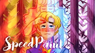 Book Week Poster - The Sorrows of Young Werther (Speedpaint)