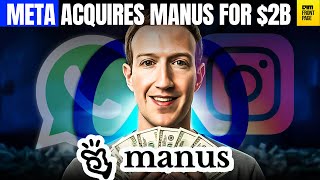 Meta Buys Manus for $2.5B: The New AI Future of WhatsApp & Instagram