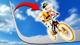 THE 1 MILE BIKE JUMP! (Descenders)