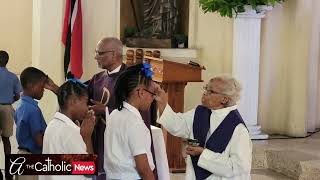 Altos News Story: Cathedral Ash Wednesday School Mass 2026