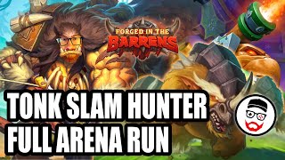 Tonk Slam Hunter Full Arena Run | Forged in the Barrens | Hearthstone