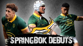 The 3 Best Springbok Rugby Debuts Ever Made In One Rugby Match - South African Rugby Highlights