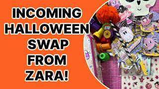 INCOMING HALLOWEEN SWAP FROM @mrs_s_snailmail