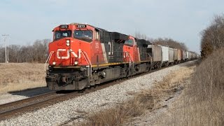 January 17th Railfanning: CN, UP, And Amtrak Action