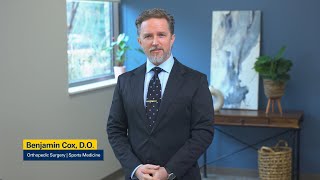 Meet Dr. Benjamin Cox, Orthopedic Surgeon