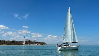 Wind Point Lighthouse - Lake Michigan