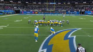 Fake Field Goal Turns into a PERFECT Punt | Chargers vs Raiders