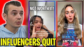 Influencers Are QUITTING & Going Back to 9-5 in 2025...