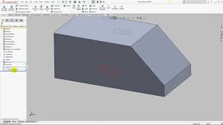 Skiciranje v SOLIDWORKSu: Derived skica (Derived Sketch)