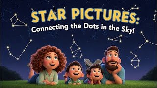 Star Pictures: Connecting the Dots in the Sky! What Are Constellations? Educational Video for Kids!
