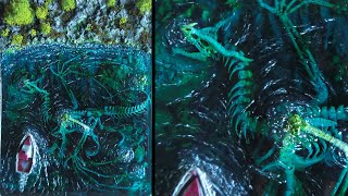 Resin diorama of Dragon Bones  / How To Make / Miniature Resin Art