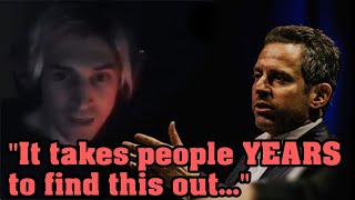 xQc Life Advice at 3AM Sounds Oddly Like an Actual Neuroscientist (Sam Harris)