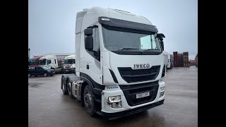 Iveco Stralis, 2017 (67 Reg), 6x2 Midlift, Automatic, White, YD67 XVF