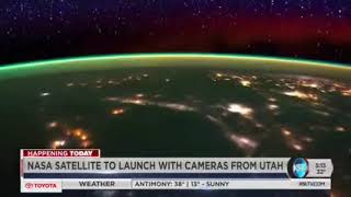 NASA to Launch Satellite with USU Cameras (KSL TV, Oct  10, 2019)