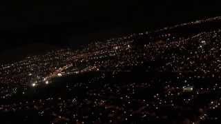 AirBus A320 TAM - Decolagem de Belém À Noite ( Takeoff )