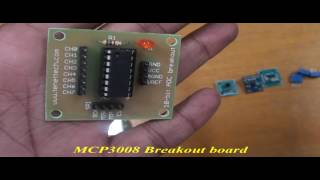MCP3008 Breakout board