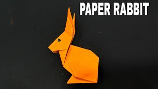 PAPER RABBIT / ORIGAMI RABIT / PAPER BUNNY / HOW TO MAKE RABBIT WITH PAPER