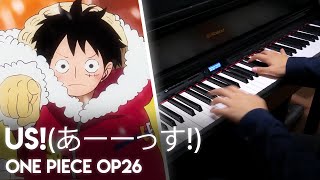 UUUUUS! [あーーっす!] - ONE PIECE OP 26 | Hiroshi Kitadani (Advanced Piano Arrangement)
