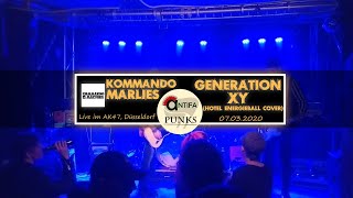 Kommando Marlies - Generation XY (Hotel Energieball Cover - live @AK47 07.03.2020) | Antifa Punks