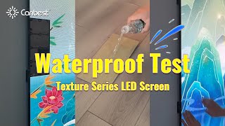 No More Black Screens: Texture series LED Screen Waterproof Test #leddisplay #ledscreen