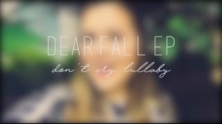 Gracie Schram | Don't Cry Lullaby | The Story Behind The Song