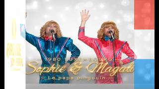 eurovision 1980 Luxembourg 🇱🇺 Sophie & Magali - Le papa pingouin ᴴᴰ
