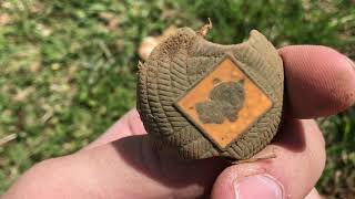 A Long Day of Metal Detecting In The Fields Plus Colonial BUTTON!?
