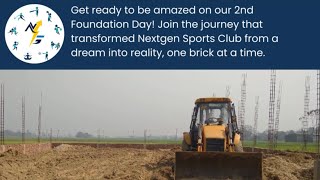 Strong foundation to a greater dream! Ground to reality! Building dream project #foundation #sports