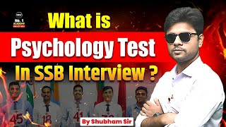 SSB Interview Psychology Test Explained 🔥 | Complete Guide by Shubham Sir - MKC