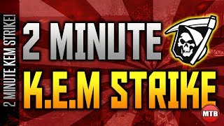 Ghosts - 2 MINUTE KEM Stirke w/ AK-12! My Fastest KEM! Best AR In COD Ghost? - (COD Online Gameplay)