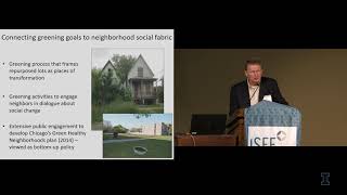 iSEE Congress 2019 — Panel 2. Green Spaces, Just Places