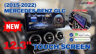 NEWEST Mercedes-Benz GLC (2015-2022 | X253/C253) 12.3″ HD IPS Touch-Screen Android Carplay System