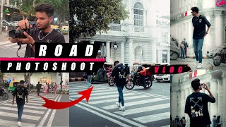Outdoor Live Photoshoot Vlog - Guru Editor | Photoshoot With Sony A6400 | Road Cros Photoshoot BTS