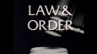 Law & Order Bumper (1990) - The First Year