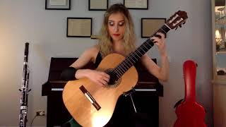 Marisa Sardo performs El Decameron Negro by Leo Brouwer