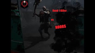 DbD tournament - Red Rank Killer vs. Three Noobs