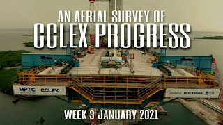 CCLEX Update - Cebu Cordova Link Expressway Progress January Week 3, 2021