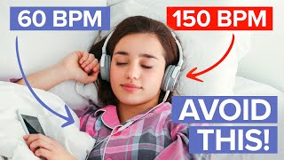 Listen to music before sleep? Do this!