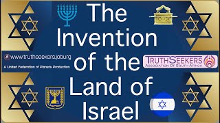 The Invention of the Land of Israel Introduction to  Zionism, The Rothschilds,  The Illuminati, NWO