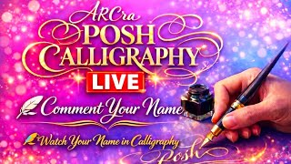 ❤️Comment your name in live✍️28-2-26 #live #foryou #art #viral 