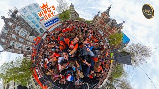 King's Day Amsterdam in 360° | Experience Koningsdag in virtual reality