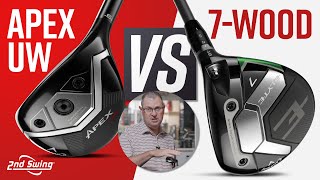 Same Distance, MORE Spin?? CALLAWAY APEX UW vs ELYTE 7-WOOD