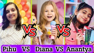 Diana vs Pihu vs my miss anand | Diana | aayu and pihu show | my miss anand 😱😱