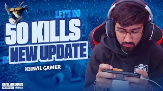 LEGEND RANKPUSH ? ONLY HIGH KILLS GAMEPLAY | BGMI LIVE WITH KUNALGAMER | TEAMCODES AND CLASSICS