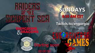 The journey to Nowhere - Raiders of the Serpent Seas - Session 1